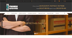 Desktop Screenshot of detectivesthomas.net